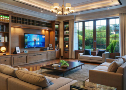 Best interior designers in Trivandrum modern living room design